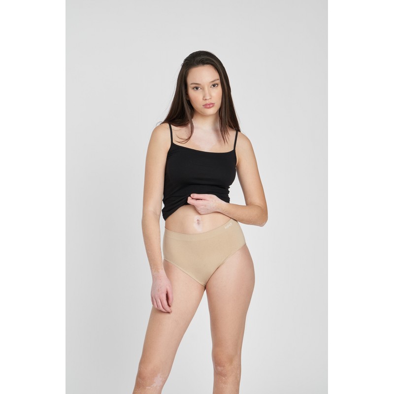 Pack 2 Cueca Alta Sem Costuras