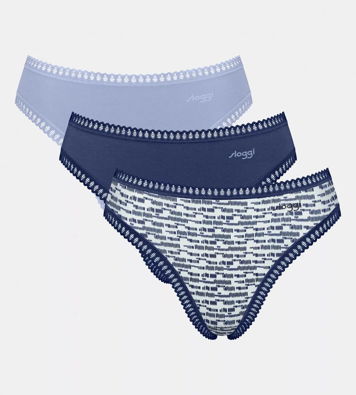 GO CRUSH-Pack de 3 Cuecas algodão - SLOGGI
