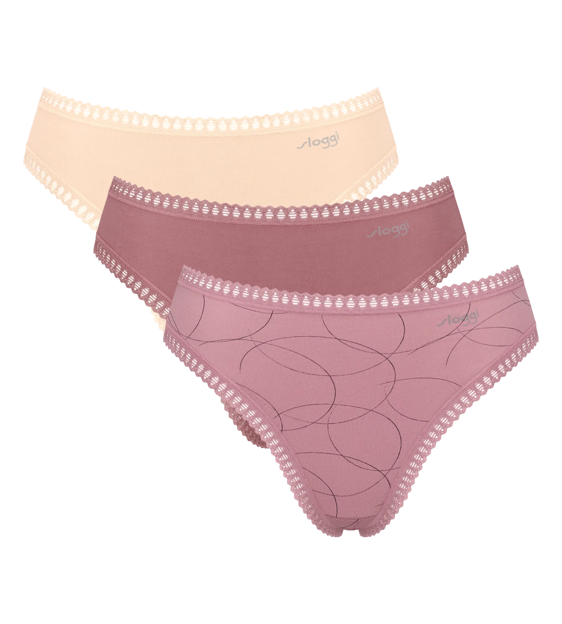 GO CRUSH-Pack de 3 Cuecas algodão - SLOGGI