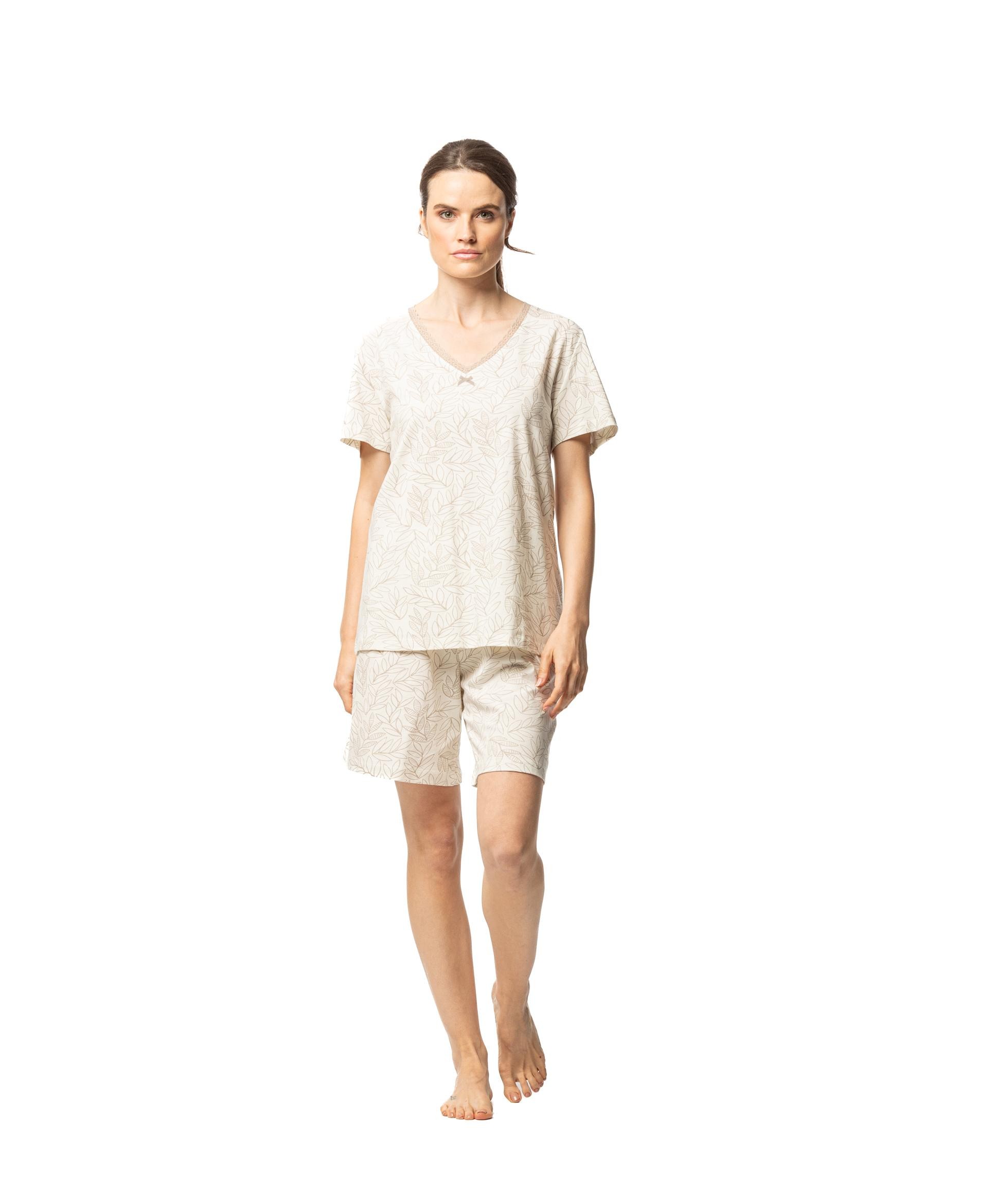 Pijama Petal Beje -EGATEX