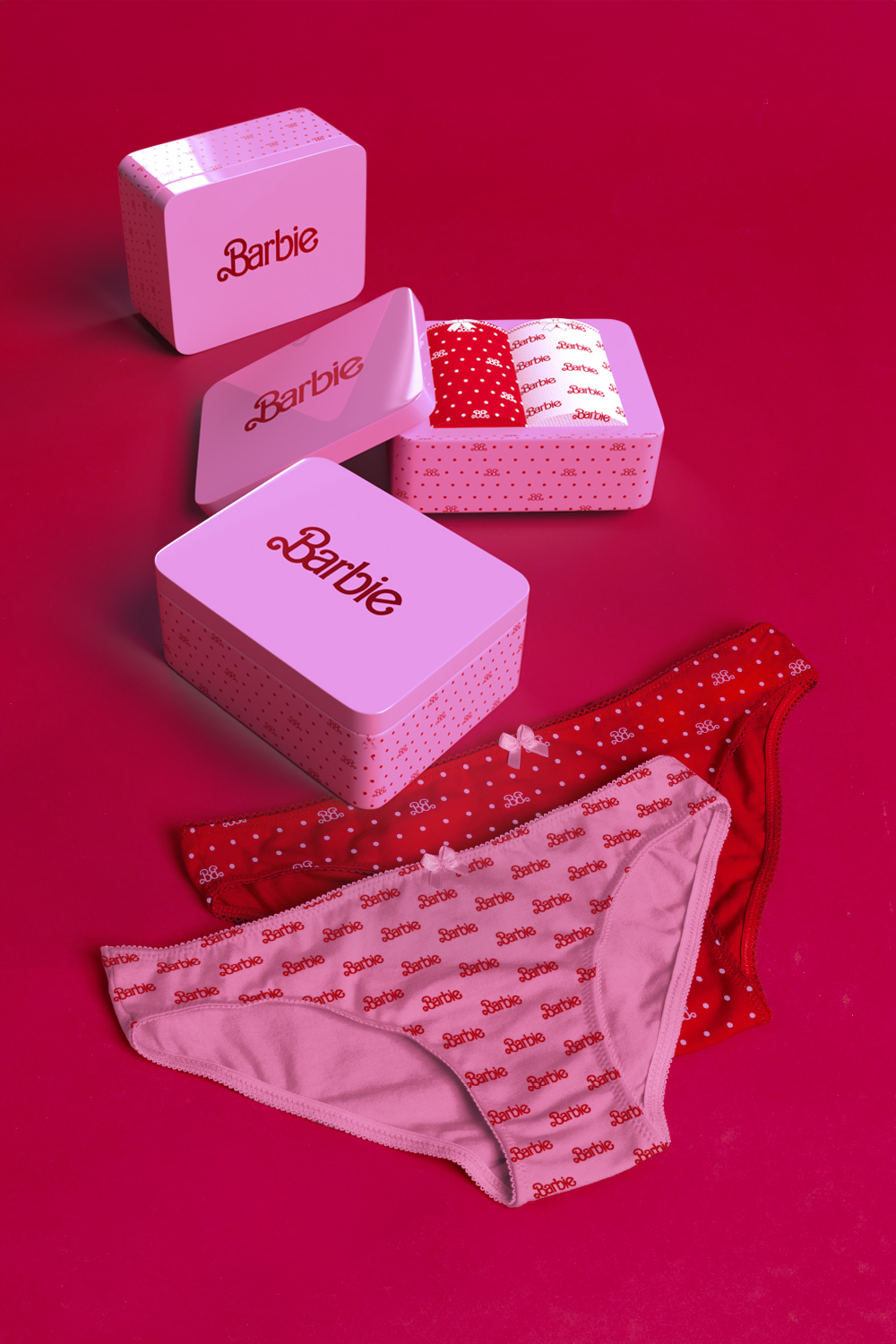 Cueca Barbie Pack 2